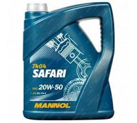 Mannol Safari 20W50 Vintage Classic Car Engine Motor Oil Api Sn/ch-4 7404 5L