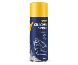 Mannol Silicone Spray 450Ml Water Proofing Resistant Lubrication Protect Restore
