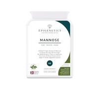 Mannose 400mg | 60 Capsules, Vegan Friendly UK Made, 1 Capsule Daily, (2 Month Supply) Natural & Organic | Natural Relief, Bladder Health