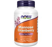 Mannose 90 Vcaps; Cranberry by Now Foods