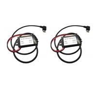 Mannttino DC Converter 8-90V to 5V 5A 25W with USB-C and Micro-USB | Certified safety: CE and RoHS compliant, no high-concern chemicals, and protections against over-current and short circuits.