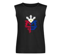 Manny Pacquiao Sleeveless T-Shirt Black Unisex Mens Vest Tank Tops Tee S