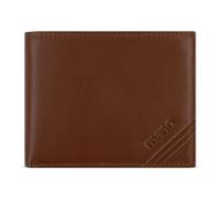 mano Don Antonio Wallet RFID protection Leather 12 cm brown