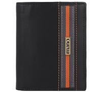 mano Don Leonardo wallet RFID leather 12.5 cm black