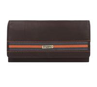 mano Don Leonardo wallet RFID leather 18 cm brown