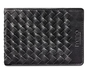 mano Don Luca wallet leather 12 cm
