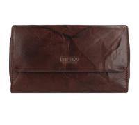 mano Donna Aurona wallet RFID leather 18 cm brown