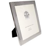 Mano - The Woodstock Silver Plated Photo Frame Honeycomb Design 8 x 10 inch (20 x 25 cm)
