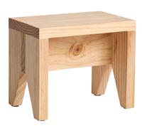 Manolito Stool Short Small Stool Hay Black - 5710441455073