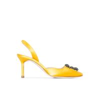 Manolo Blahnik Hangisi slingback pumps - Yellow 38-39