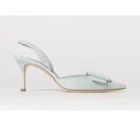 MANOLO BLAHNIK Pump Woman color Blue - Size: 36½ - female