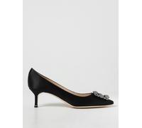 Manolo Blahnik Women's Jeweled Pointed-Toe Heels - Black - 41 IT