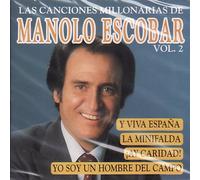 MANOLO ESCOBAR - LAS CANCIONES MILLONARIAS VOL.2
