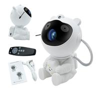 Manolyee Astronaut Galaxy Projector,Space Star Remote Control Projector Night Light | Multi-Mode Ceiling Starry Lamp with Adjustable Mode, Bedroom Decor for Friends Adults