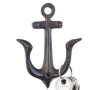 Manolyee Beach Towel Hooks,Heavy Duty Vintage Nautical Wall Decor - Home Storage Hanger for Summer Cottage Yard Bedside Cabin Kitchen Nursery Shower Lake Beach Wall