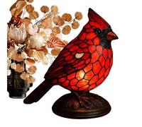 Manolyee Bird Desk Lamp,Cute Resin Battery Operated Lighting - Nature Animal Bedside Night Lamp - for Living Room Bedroom Bedside Study Christmas Birthday Holiday Housewarming