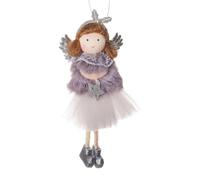 Manolyee Christmas Angel Doll - Angel Christmas Ornament - Cute Christmas Decoration Angel Girl Doll Plush,Stuffed Angel Doll Craft Colorful Christmas Tree Pendant For Winter New Year