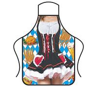 Manolyee German Beer Festival Apron, Beer Festival Bavarian Cooking Apron, Soft Oktoberfest Decorations for Grilling