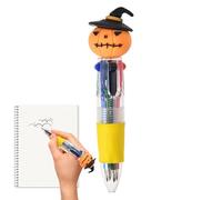 Manolyee Halloween Multicolor Pens, Kids Multi Ink Pens Retractable for School, Smooth Writing Assorted Stationery Office Supplies for Holiday Drawing Study School Classroom Students Boys