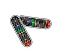 Manolyee Stick Thermometer Strip - 1/5/10 Bottle Thermometer Sticker | Adhesive Strip Thermometer | Coffee Cup Thermometer Sticker | Digital Temperature Display for Fermenting,Kombucha Or Aquariums