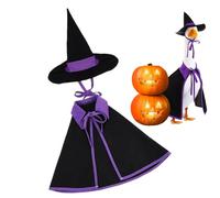 Manolyee Yard Geese Witch Outfit,Halloween Witch Geese Outfit Clothes | Garden Statue Clothing Lawn Decor for Fall Gatherings Party Festive Holiday Seasonal Events Thanksgiving