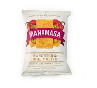Manomasa Manchego & Green Olive Tortilla Chips 160g - Pack of 2