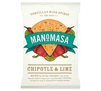 Manomasa Tortilla Chips - Chipotle & Lime (160g) - Pack of 2