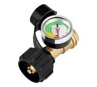 - Manometer - Tank Pressure Gauge, Colour Coded Tank Pressure Gauge, Zip Propane Indicator, The Colour-Coded Indicators Give A Clear Indication of When The Tank Must Be Refilled Or Replaced