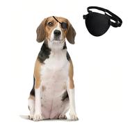 MANON ROSA Dog Eye Patch, Medium | Single Eyepatch, Protective Eye Cover, Small Medium Large Dogs Cats, Canine Eye Injuries after Surgery Wounds