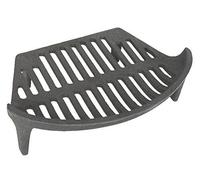 MANOR 450MM / 18" BLACK CURVED BOWED CAST IRON COAL FIRE GRATE - 1833