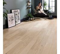Manor Bramell Engineered Wood Flooring 18mm X 125mm Nude Brushed Matt Lacquer - 1.2M²