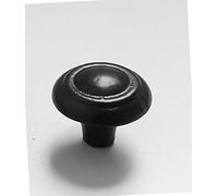 Manor Cabinet Drawer Wardrobe Pull Handle Black Cast Iron Knob 34mm