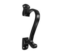 Manor Cast Iron Door Pull Handle, 150mm, Black