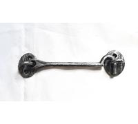 Manor Pewter Door Gate Shed Cast Iron Cabin Hook 150mm 6" Plain