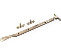 Manor Polished Brass Window Casement Stay Fastener, 254mm