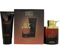 Manos De Fuego Caliente Gift Set: EDT 100ml - Hair Body Wash 150ml