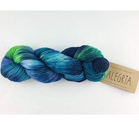 Manos Del Uruguay Alegria A9632 Fondo del Mar, 100g, Hand Dyed Sock Yarn