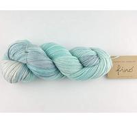 Manos Del Uruguay Silk Blend Fino 404 Watered Silk, 100g, Merino Silk Hand Dyed Yarn