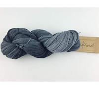Manos Del Uruguay Silk Blend Fino 427 Mourning, 100g, Merino Silk Hand Dyed Yarn