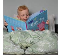 Manostiles Danish Design Organic Cotton Luxury Junior Bedding, Soft Matcha