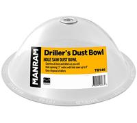 Manram Metal Hole Saw Dust Bowl - Compatible with Hole Saws Up to 8" - Dust Bowl for Installing Recessed Lights