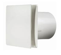 Manrose 100mm (4inch.) Bathroom Extractror Fan with Integral Timer - DECO100TW