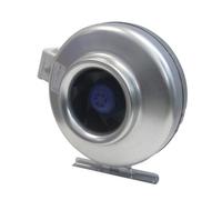 Manrose 100mm / 4" Inline Centrifugal Commercial Extractor Fan Metal - Met100