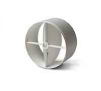 Manrose 100mm Diameter Back Draught Shutter, Plastic ducting, Ventilation, hydroponics Grow Room