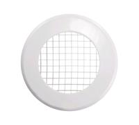 Manrose 100mm Internal Circular Egg Cates Grille - Chrome - 3100C