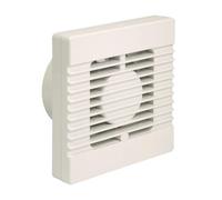 Manrose 100mm Standard Bathroom Extractor Fan With Adjustable Timer XF100T [EEK: A]