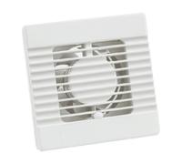 Manrose Intervent 4inch. Extractor Fan Timer Model - White - NVF100T