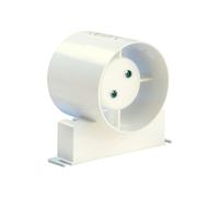 Manrose 100mm Shower In-Line Duct Fan With Bracket - ID100S
