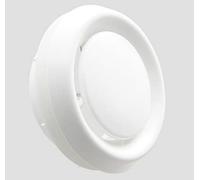 Manrose 120mm (5") Internal Round Air Diffuser With Adjustable Central Disc -Circular Vent Grille For Ducting Systems
