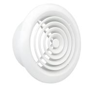 Manrose 125mm Internal Circular Grille (White) - 2120W